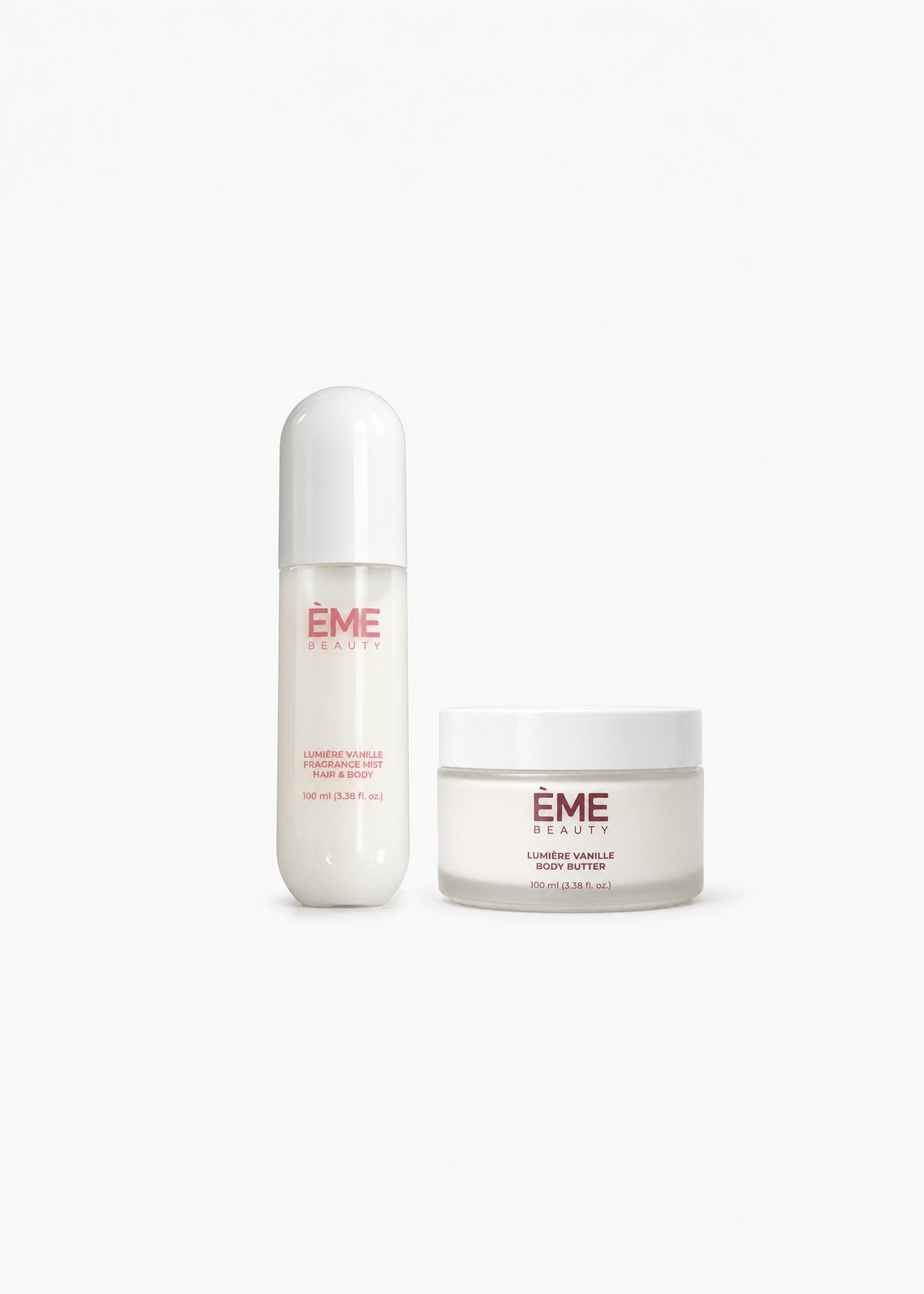 The Lumière Vanille Body Duo